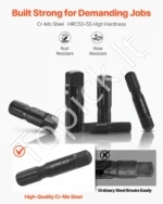 Vamzdžių išsukiklių rinkinys, 9 dalys, 1/8" – 1", chromo-molibdeno plienas - Image 3