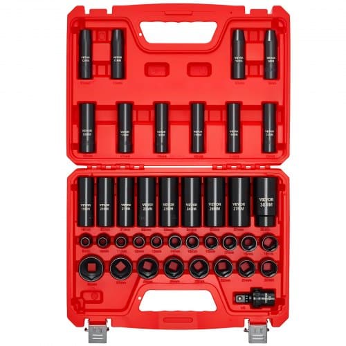 de2FCJTTTZCRVCZ39H54I001V02Fgoods_img-v12Fimpact-socket-set-m100-1.2.jpg Smūginių galvučių rinkinys 1/2 colio (39 dalys, 9–30 mm) - Image 1