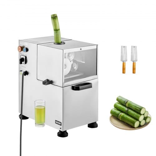 de2FDDSYGZZZJ800ZJEH8001V22Fgoods_img-v22Fsugar-cane-juicer-m100-1.2.jpg Komercinė elektrinė cukranendrių sulčiaspaudė 800W, 300 kg/h našumo presas su 4 velenais ir 60 mm įpylimo anga - Image 1