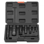 Vamzdžių išsukiklių rinkinys, 9 dalys, 1/8" – 1", chromo-molibdeno plienas