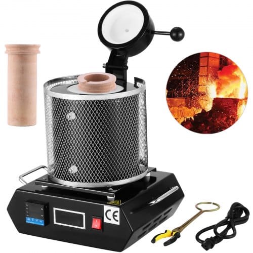 de2FDRJLCGTCGG3KX1VHA001V22Fgoods_img-v22Fgold-melting-furnace-m100-1.2.jpg Skaitmeninė elektrinė metalo lydymo krosnis su 3 kg keraminiu tigliu (1350W, iki 1150°C) - Image 1