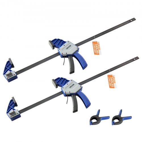 de2FFJ24INCH2GKSW13LH002V02Fgoods_img-v22Fbar-clamp-m100-1.2.jpg Viena ranka valdomi stalių spaustuvai-plėstuvai 60,96 cm, 2 vnt. - Image 1