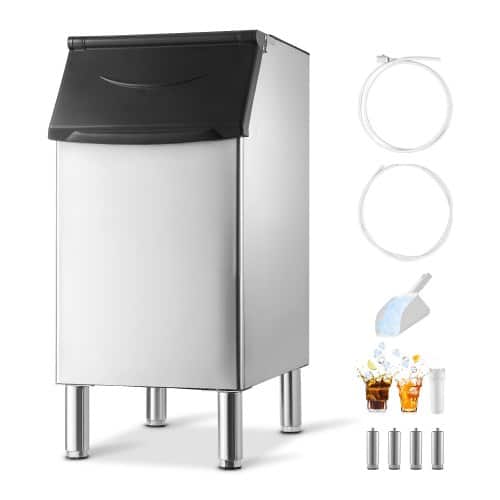 de2FFTZBJBTX260L1AZ5P001V02Fgoods_img-v22Fice-maker-machine-m100-1.2.jpg Profesionali ledo laikymo talpa (kaupykla) 136 kg, nerūdijančio plieno - Image 1