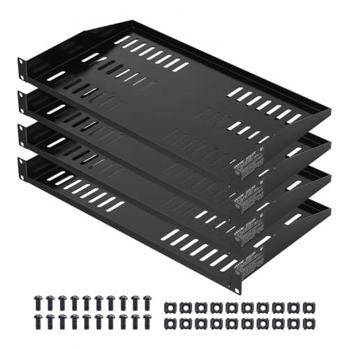 de2FFWQJJGB4J1U1MWT05001V02Fgoods_img-v22Fserver-rack-m100-1.2.jpg Serverių spintos lentynų komplektas 1U, 4 vnt. (254 mm gylio, ventiliuojamos, konsolinės) - Image 1