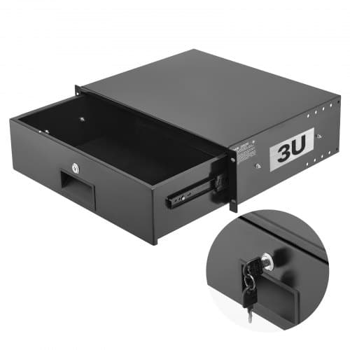 de2FJJCT3U118INCSY6M9001V02Fgoods_img-v22Fserver-rack-m100-1.2.jpg Rakinamas serverių spintos stalčius 3U (Su guoliniais bėgeliais ir laidų įvadais) - Image 1