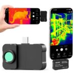 Termovizijos kamera išmaniesiems telefonams su 512 x 384 super raiška, makro objektyvu ir 25 Hz dažniu