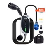 Mobili elektromobilio įkrovimo stotelė 7,4 kW 32A (Mobili sieninė dėžutė / Wallbox, Type 2, Vienfazė)