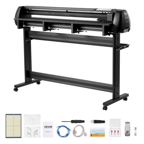 de2FSDLSKZJDPB13KDO9V001V22Fgoods_img-v22Fvinyl-cutter-machine-m100-1.2.jpg Plėvelių Pjaustiklis, 1350 mm Maksimalus Plotis, Ploteris su LED Ekranu ir SignMaster Programine Įranga (Suderinamas su Windows ir macOS) - Image 1