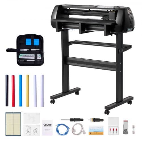 de2FSDLSKZJDPB720NVYH001V22Fgoods_img-v22Fvinyl-cutter-machine-m100-1.2.jpg Plėvelių Pjaustiklis, 720 mm Maksimalus Plotis, Ploteris su LED Ekranu ir Priedų Rinkiniu - Image 1