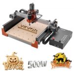 3 Ašių CNC Frezavimo ir Graviravimo Staklės su 500W Špindeliu, 400 x 400 x 95 mm