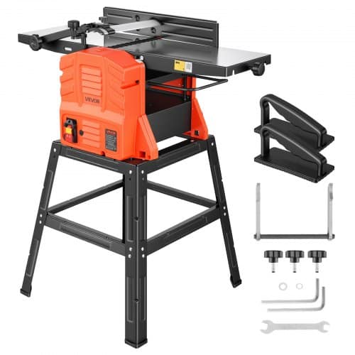 de2FTSDZJJFJ1800WUJSP001V22Fgoods_img-v12Fbenchtop-jointer-m100-1.2.jpg Stalinis obliavimo ir lyginimo staklių komplektas (kombinuotas), 254 mm, 2,4 AG - Image 1