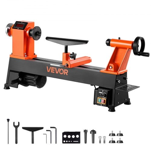 de2FTSMGCC24K1HPKLSGOV22Fgoods_img-v32Fwood-lathe-m100-1.2.jpg Stalinė medienos tekinimo staklė, 1 AG, 12 x 18 colių, su kintamu greičiu - Image 1