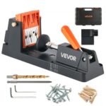 Reguliuojamas paslėptų skylių gręžimo šablonas (pocket hole jig), 316 x 85 x 120 mm