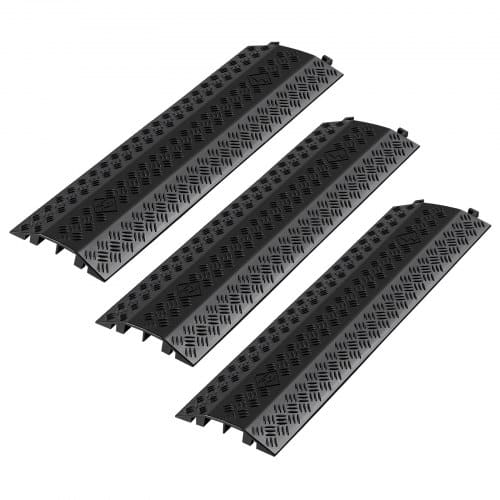 de2FXKCDLBHPDPVCIWEC9001V02Fgoods_img-v22Fcable-protector-ramp-m100-1.2.jpg Uždedama kabelių apsauga, 3 vnt. rinkinys, sunkiasvorė žarnų ir laidų apsauginė rampa intensyvaus eismo zonoms - Image 1