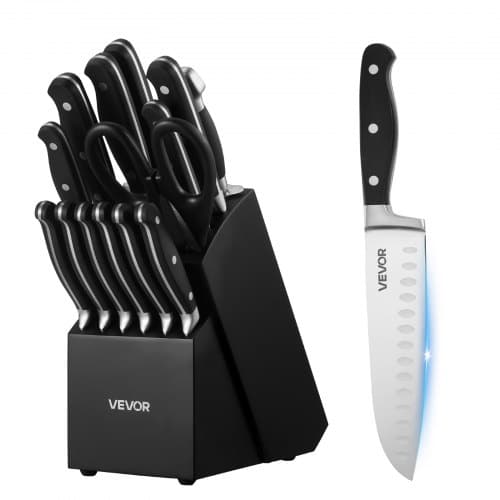 de2FYDZCFDJTZ70CJXHGL001V02Fgoods_img-v22Fknife-set-m100-1.2.jpg 15 dalių virtuvinių peilių rinkinys su mediniu stovu - Image 1