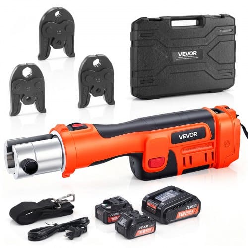 de2FZTYYDDYJGJOBFG7S9001V92Fgoods_img-v12Fpipe-crimping-tool-m100-1.2.jpg Elektrinis vamzdžių presavimo įrankis 18V, 32kN su M15, M22, M28 žiotimis - Image 1