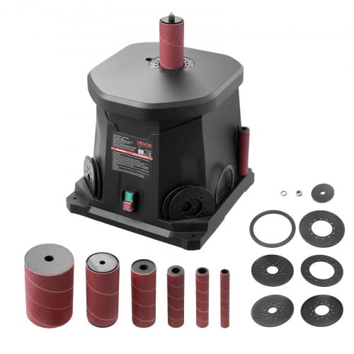 de2FZZSGJZZ2000RLSUYT001V22Fgoods_img-v22Fspindle-sander-m100-1.2.jpg Osciliuojantis špindelinis šlifuoklis, 320 x 300 mm darbinis stalas - Image 1