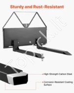 1160 mm krautuvo padėklų šakių rėmas su šakėmis WBS-027, 1179 kg, 63,3 kg - Image 6