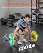 240 kg keliamosios galios olimpinė šešiakampė štanga (trap bar), juoda - Image 2