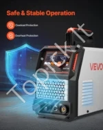 50A neišlydomojo bandomojo lanko plazminio pjovimo aparatas 110V/220V su skaitmeniniu ekranu, IGBT inverteriu ir 2T/4T funkcija - Image 6