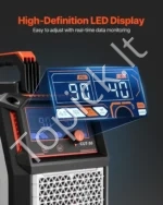50A neišlydomojo bandomojo lanko plazminio pjovimo aparatas 110V/220V su skaitmeniniu ekranu, IGBT inverteriu ir 2T/4T funkcija - Image 5