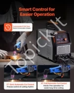 50A neišlydomojo bandomojo lanko plazminio pjovimo aparatas 110V/220V su skaitmeniniu ekranu, IGBT inverteriu ir 2T/4T funkcija - Image 4