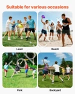 8 dalių lėkščiasvydžio (disko golfui) rinkinys su tiksliais matmenimis, puteriu, vidutinio nuotolio diskais ir draiveriais - Image 6