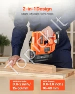 Akumuliatorinis 2-in-1 viniakalnis ir segtuvas, 18 Gauge, 20V, su 500 vnt. vinių, 500 vnt. sągėlių, pakrovėju ir reguliuojamu gyliu - Image 2