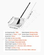 Alumino sniego kastuvas 40 cm su nuimama rankena - Image 7