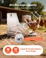Automatinis vištų lesintuvas 18 kg talpos su pakojumi - Image 3