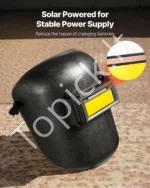 Automatiškai tamsėjantis suvirinimo stiklelis 108 x 51 mm, DIN 10 - Image 5