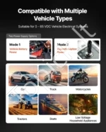 Automobilinis grandinių tikrintuvas ir ieškiklis (rinkinys su TFT ekranu, 8–35 VDC / 0–65 VDC) - Image 3