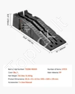 Automobilio serviso rampos, 2 vnt. (910 x 305 x 215 mm) - Image 7