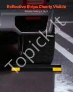 Guminiai Automobilio Parkavimo Blokai 406 x 95 x 45 mm 2 vnt. - Image 4