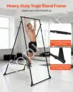 Joga stovas iki 200 kg, reguliuojamas oro jogos rėmas treniruotėms - Image 2