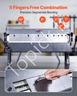 Lakštinio metalo lankstytuvas (Box and Pan Brake) 24 colių (610 mm), 100 x 32 x 44 cm - Image 4