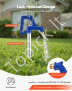 Lauko vandens kolonėlė 1280 mm – atsparus šalčiui kiemo čiaupas su 61 cm įkasimo gyliu - Image 3