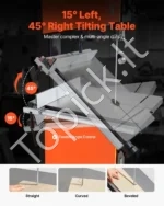 Medžio apdirbimo juostinė pjovimo staklės, 457 mm, su 2240 W (3 AG) varikliu, 406 mm pjovimo aukščiu - Image 3