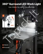 Medžio apdirbimo juostinė pjovimo staklės, 457 mm, su 2240 W (3 AG) varikliu, 406 mm pjovimo aukščiu - Image 5