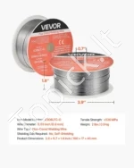 Nerūdijančio plieno suvirinimo viela 0,8 mm 0,9 kg be apsauginių dujų - Image 7