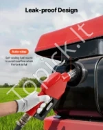 Nešiojamas dyzelino bako vežimėlis 121 l talpos su elektriniu siurbliu - Image 5