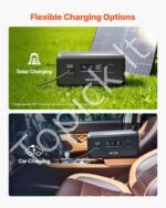 Papildoma akumuliatoriaus stotis 2160 Wh, LiFePO4 išplėtimo baterija nešiojamai jėgainei - Image 6