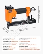 Pneumatinis segtuvas 230 x 45 x 160 mm baldų apmušimui (71 serija) - Image 7
