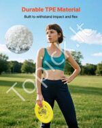 Pradedančiųjų lėkščiasvydžio (disko golfui) rinkinys iš 3 dalių su puteriu, vidutinio nuotolio disku ir draiveriu, patvirtintas PDGA - Image 3
