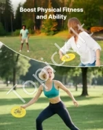 Pradedančiųjų lėkščiasvydžio (disko golfui) rinkinys iš 3 dalių su puteriu, vidutinio nuotolio disku ir draiveriu, patvirtintas PDGA - Image 4