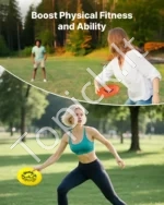 Pradedančiųjų lėkščiasvydžio (disko golfui) rinkinys iš 5 dalių su puteriu, vidutinio nuotolio disku, draiveriu ir mini žymekliu, patvirtintas PDGA - Image 4