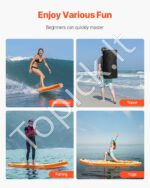Pripučiamas irklentės rinkinys SUP 3,05 m x 84 cm (storis 15 cm) - Image 6