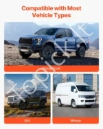 Reguliuojamas krovinių fiksavimo strypas automobilio bagažinei (1493 x 80 x 100 mm) - Image 6