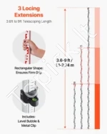 Rotacinis lazerinis nivelyras su priedais 300m veikimo nuotoliu raudonu spinduliu - Image 4