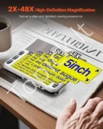 Skaitmeninis didintuvas silpnaregiams 12,7 cm elektroninė vaizdo lupa - Image 2